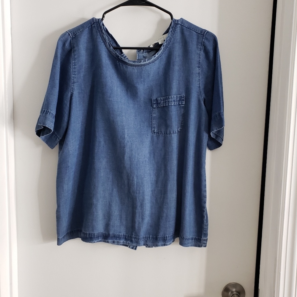 Loft denim shirt